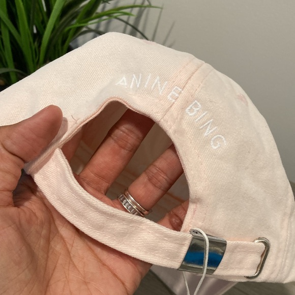 🌊BNWT Anine Bing Sport soft pink cap🌊 - Picture 5 of 5